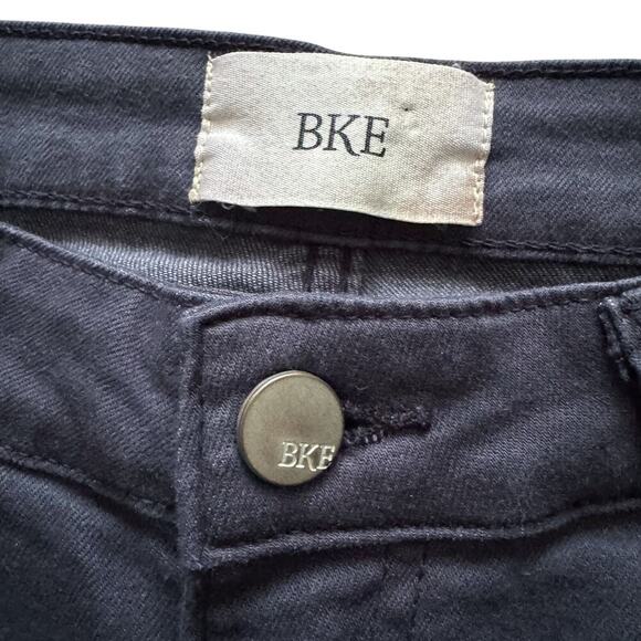 BKE Buckle Pants Women's Sz 28 Blue Navy Casual Straight leg Ankle Office Causal - Picture 3 of 12